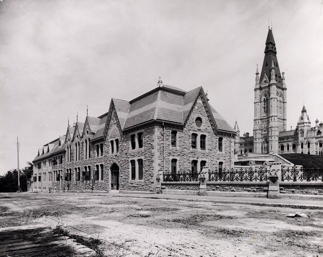 L'ancien édifice de la Cour suprême du Canada.